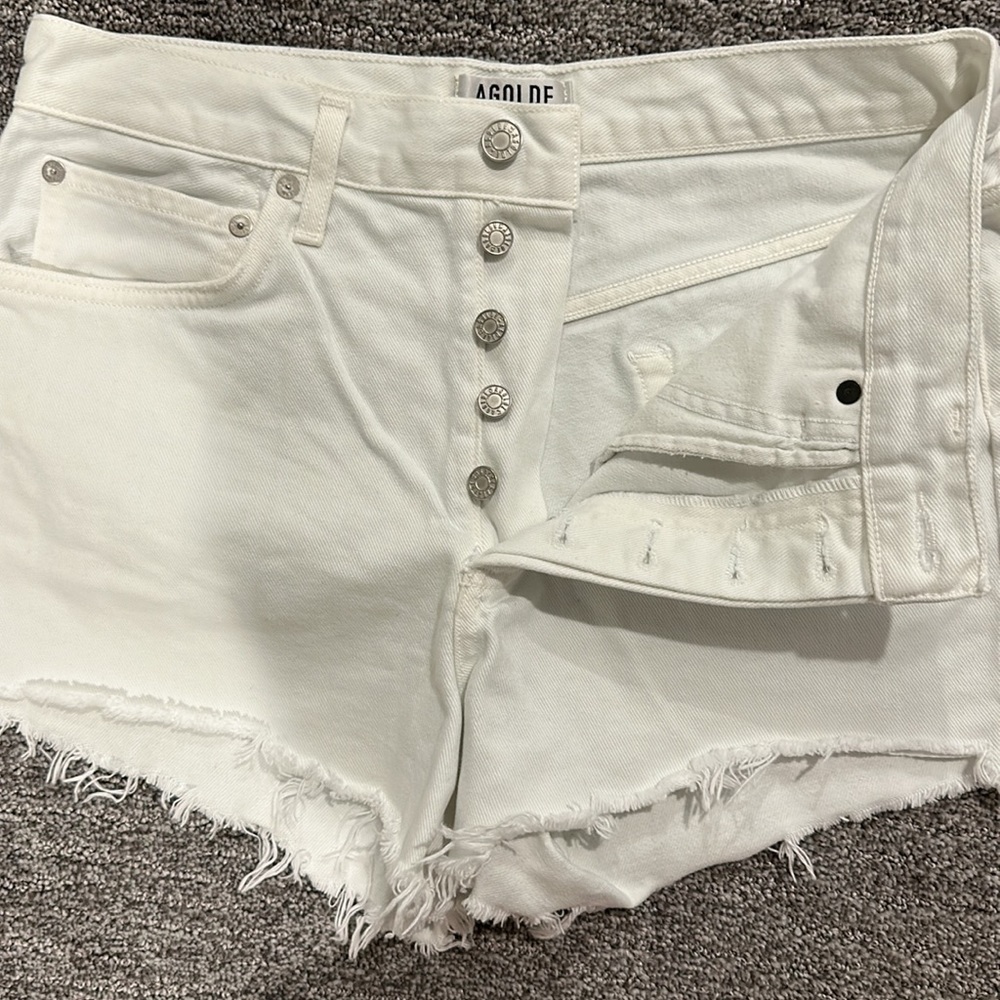 Agolde Parker Cut Off Short, color Detour, size 28 - Picture 4 of 7